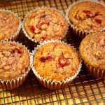 leftover-cranberry-sauce-muffins