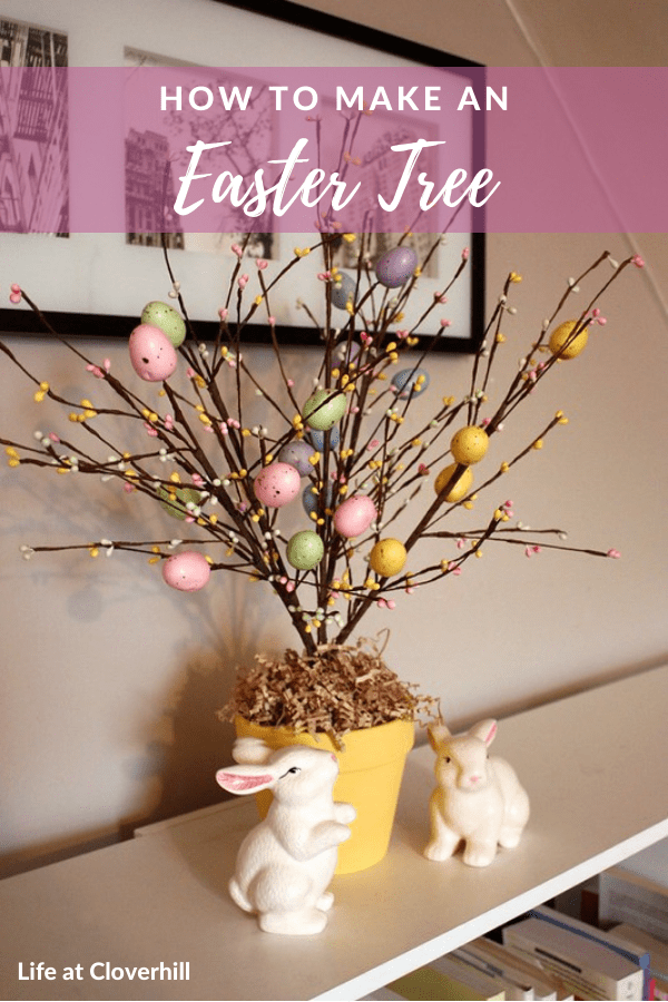 DIY Dollar Tree Shabby Chic Easter Decor - Easy Easter Decor