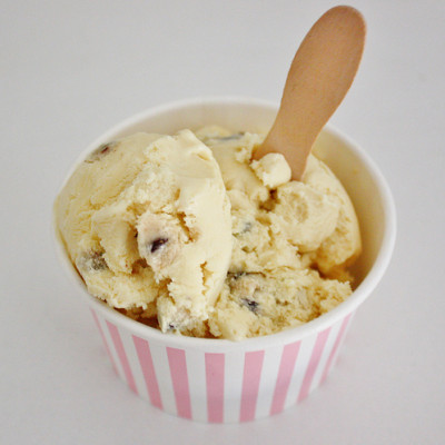 Homemade Chocolate Chip Cookie Dough Ice Cream