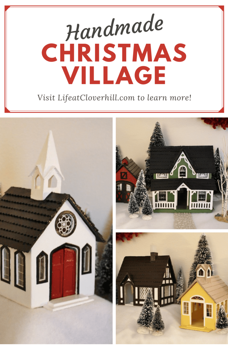 Christmas DIY Kits| Christmas Village Complete Set - Unfinished