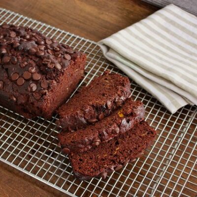 Double Chocolate Zucchini Bread