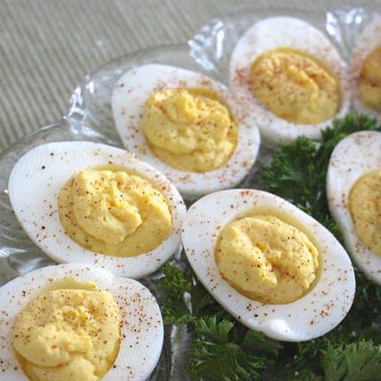 Classic Deviled Eggs - Life at Cloverhill