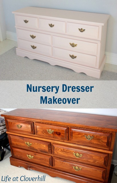 Nursery Dresser Makeover