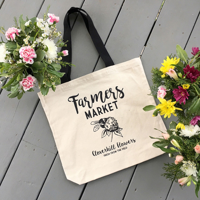 cloverhill-flowers-canvas-tote-farmers-market