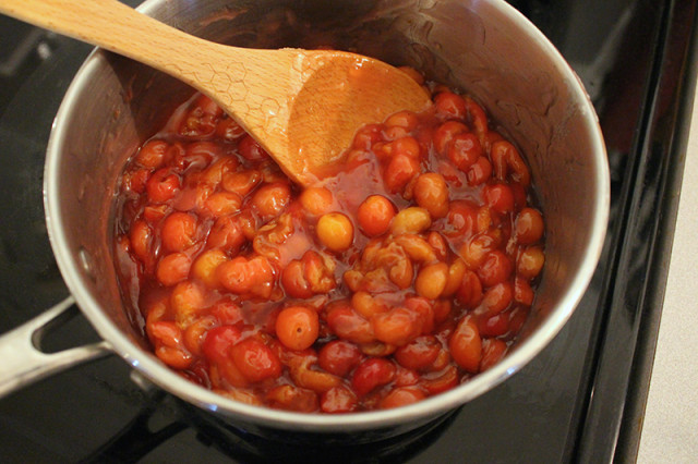 making-sour-cherry-pie-filling