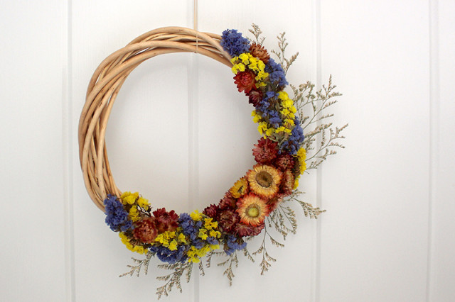 how-to-make-dried-flower-wreath