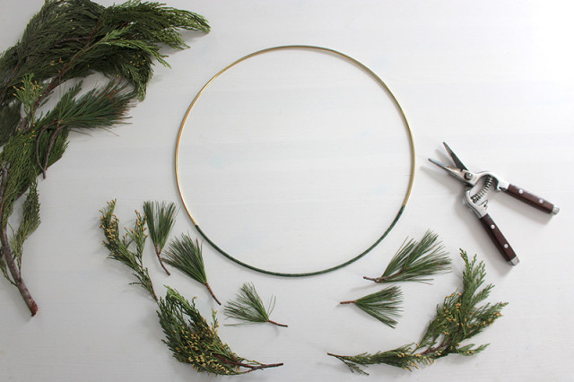 brass-ring-christmas-wreath-greens