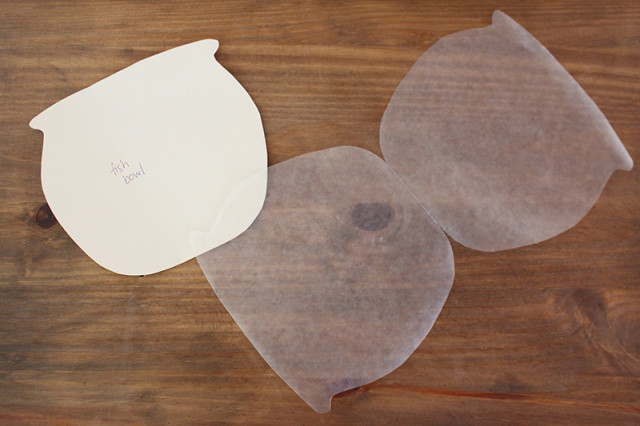 wax-paper-fish-bowl-shape