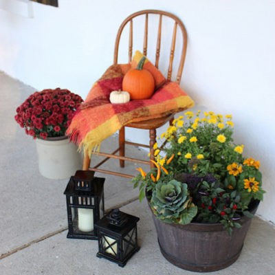 Decorating for Fall with Natural Elements
