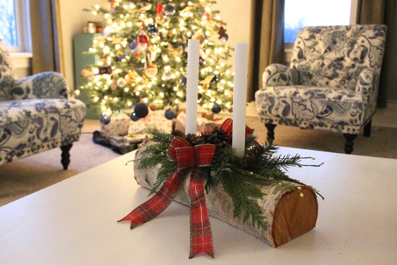 Yule Log Decoration