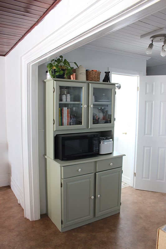 Small Kitchen Hutch Base Peaceful Valley Amish Furniture