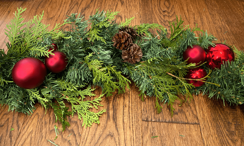 How to Make Faux Garland Look Real - Hello Central Avenue