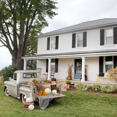 Autumn at the Farmhouse 2020 (with a vintage truck!)