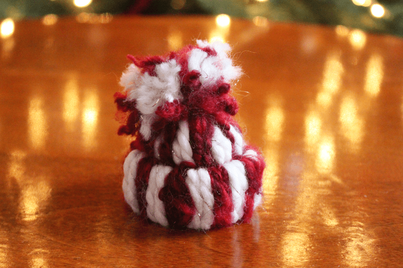 this adorable mini yarn i found at the dollar store! there was