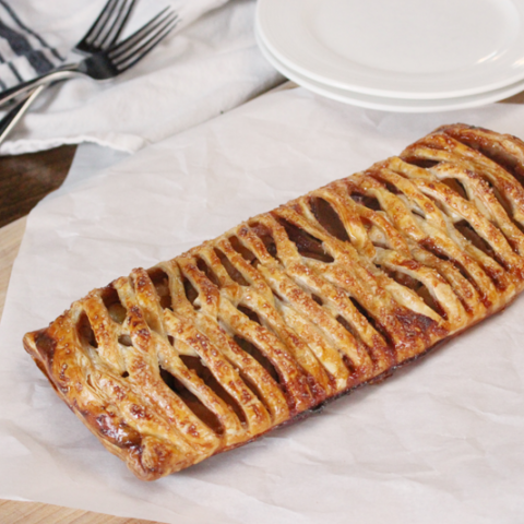 Braided Apple Puff Pastry