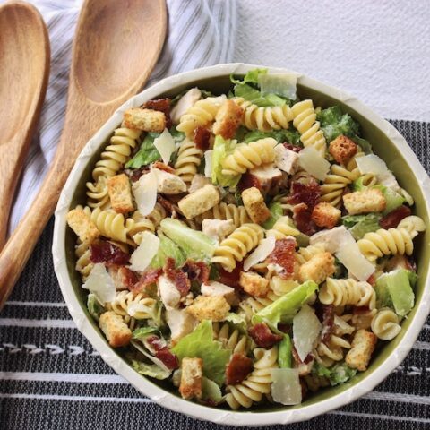 Chicken Caesar Pasta Salad