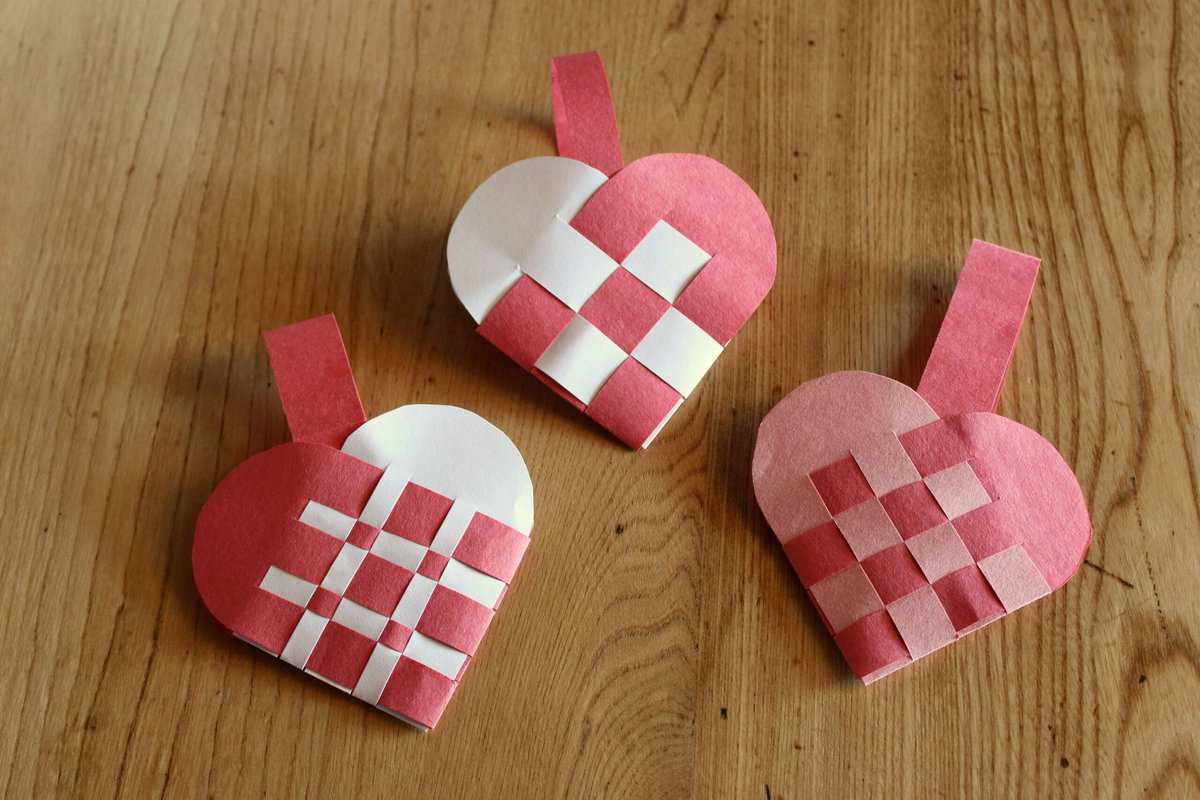 Scandinavian Paper Hearts – Valentine's Day Treat Bags - Life at