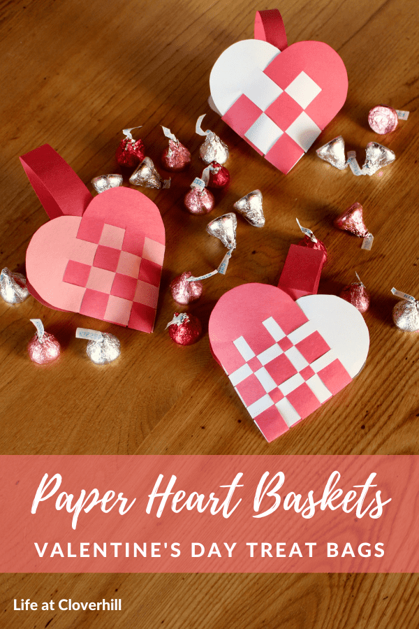 How to Make a Heart-Shaped Paper Basket - Valentine's Day Crafts