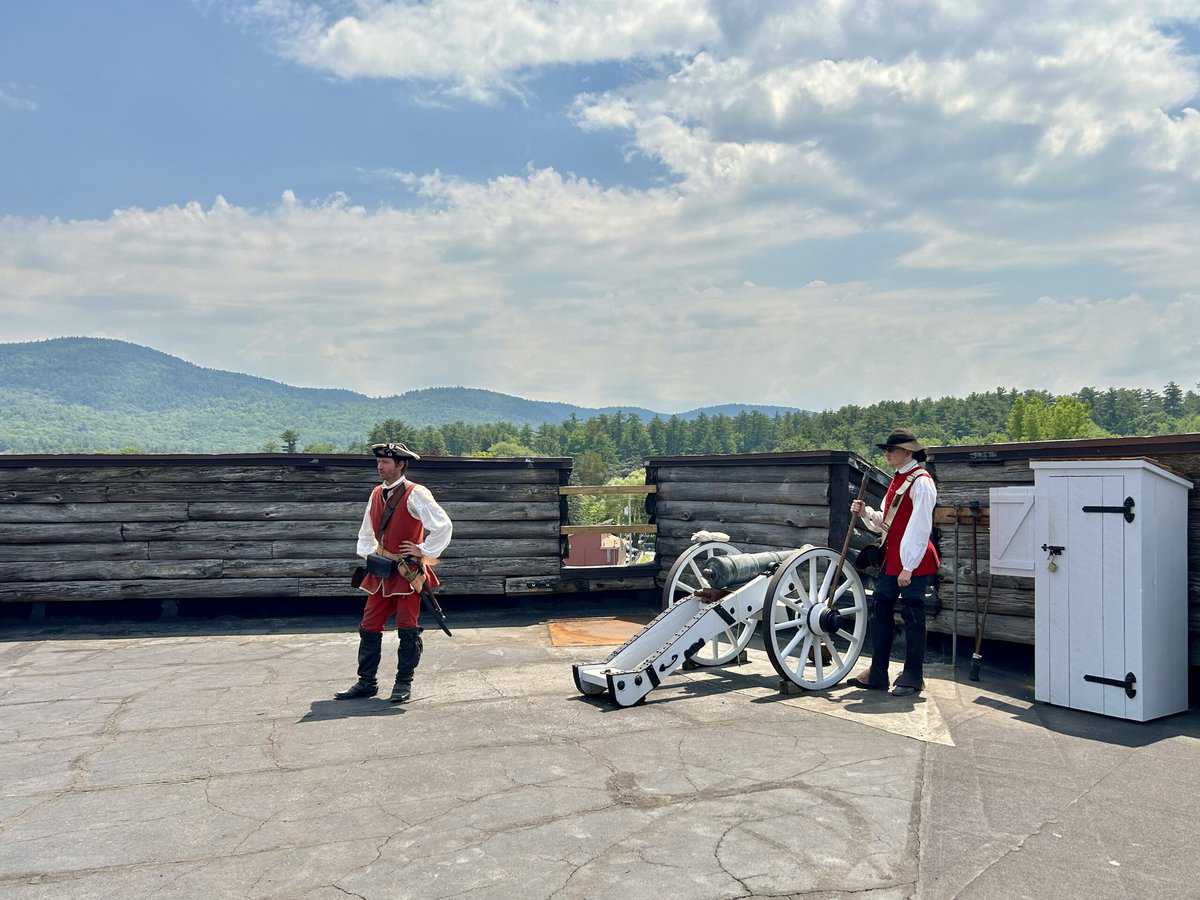 Fort William Henry Canon Demonstration