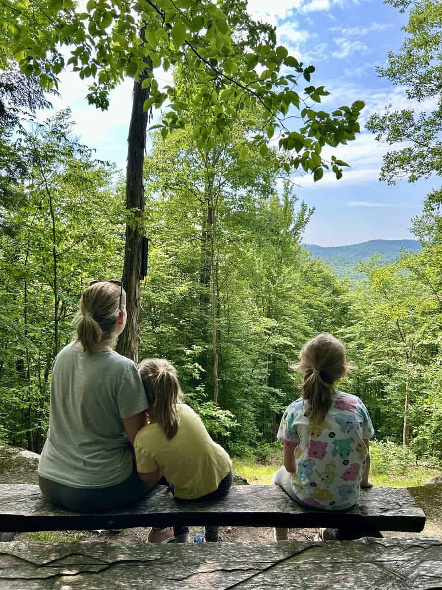 Potash Mountain Nature Trail Bench