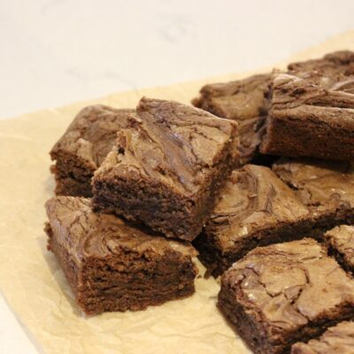 Nutella Brownies – the ultimate decadent, fudgy treat!