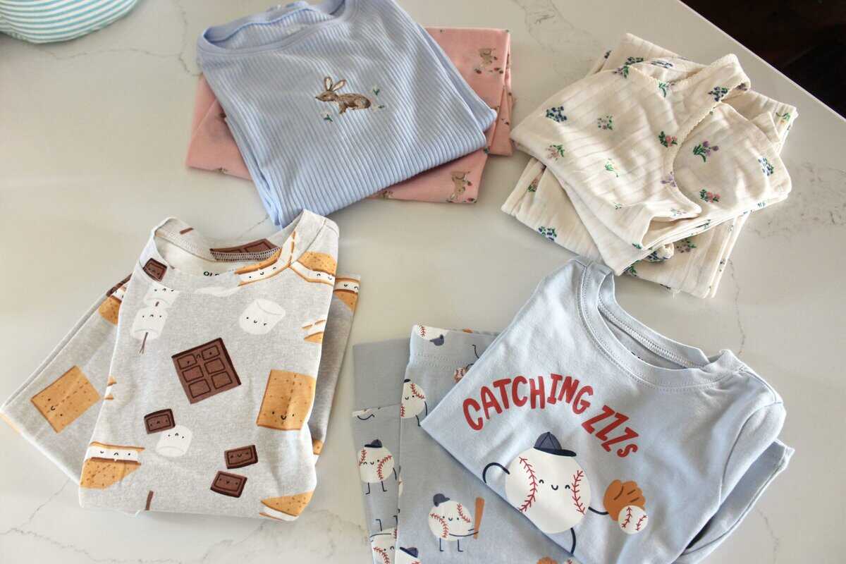kids spring pyjamas